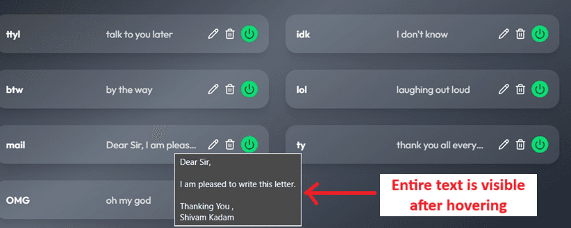 Hover to view full snippet text
